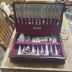 Antique Silver Set