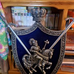 Classic/collectable Sword And Sheild (Metal)