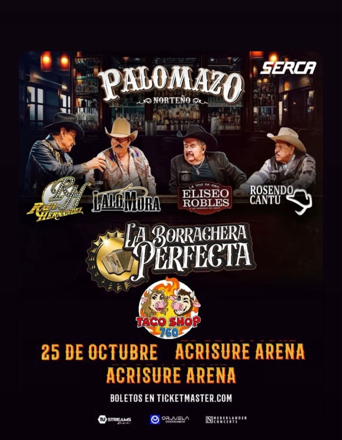 Palomazo Norteño en Palm Dessert 