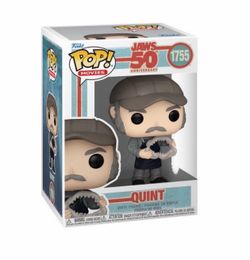 Funko Pop Jaws 50th Anniversary Quint Figure 1755 Steven Spielberg