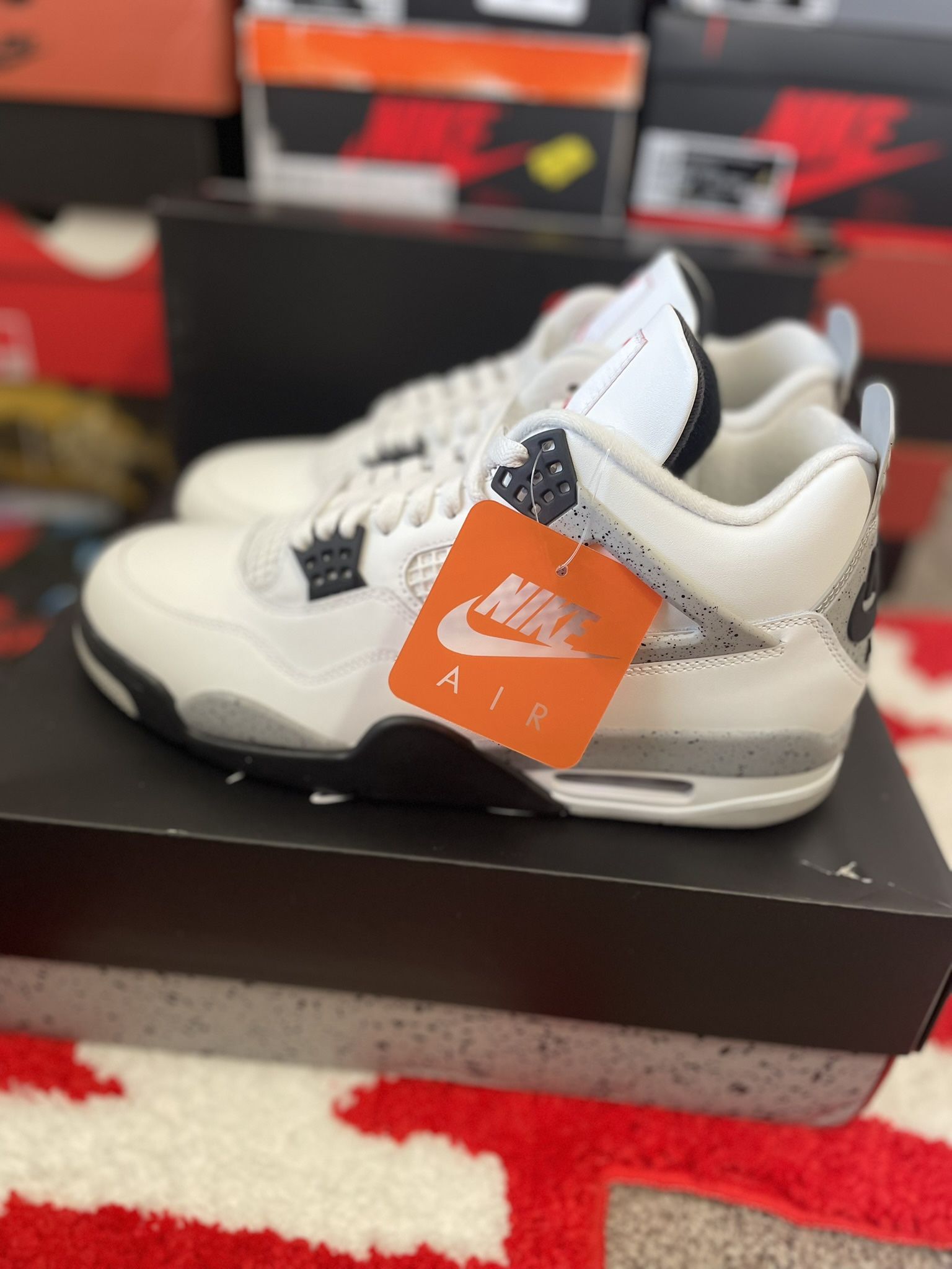 Jordan 4 “white cement”