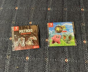 Two Sets Of Nintendo Pins