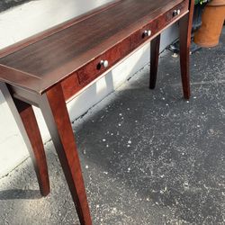 Console table - 3 drawers 48 W x 14 D x 30H 