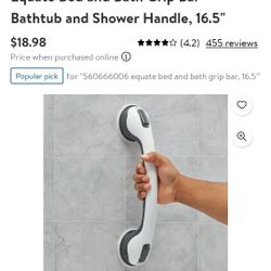 Grip Bar Bed And Bath