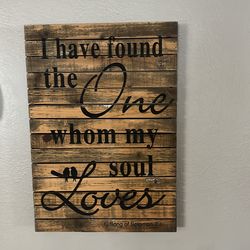 Wood picture (Wedding )