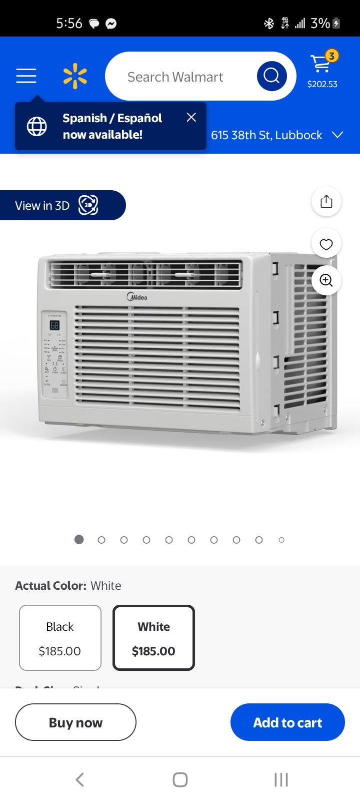 Midea Window Unit