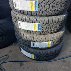 4 New Tires Installed/ 4 Llantas Nuevas Instaladas 235/75/15 Good Year Tires