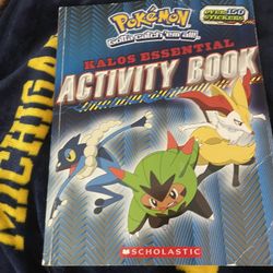 Pokemon Activity Book