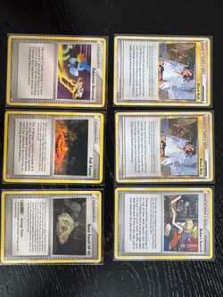 Pokémon TCG Trainer & Supporter Card Lot x6