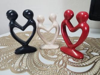 Heart paper weights
