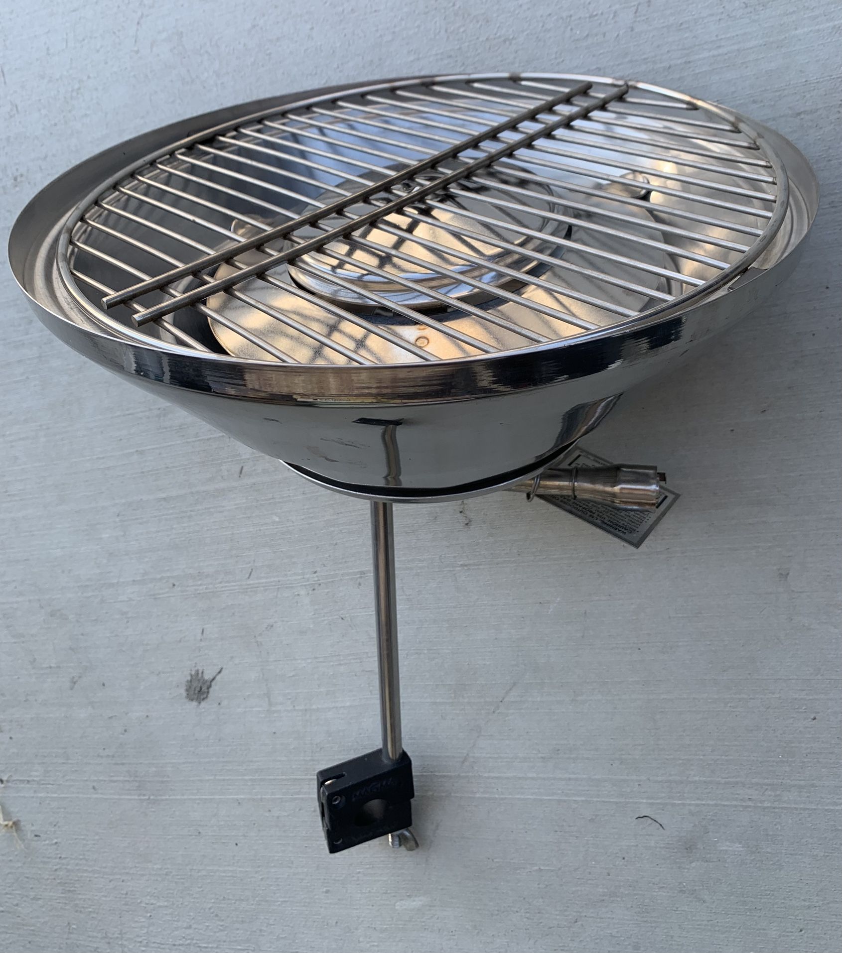 Magma Marine Stainless Steel Kettle Gas Grill