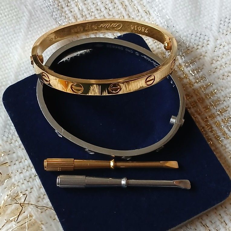 Love Bracelets Silver And Gold