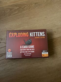 Exploding kittens card game
