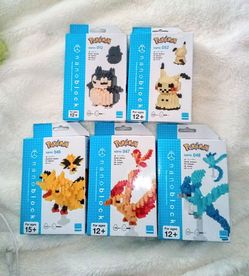 Pokemon Nano Blocks $40
