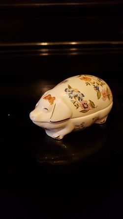 Aynsley English Fine Bone China Pig