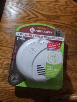 2 in 1 Smoke and carbon monoxide detector