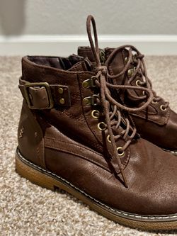 Brown Ankle Boots for Women Size 7