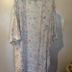 Waikiki Floral Kimono Cardigan - XL