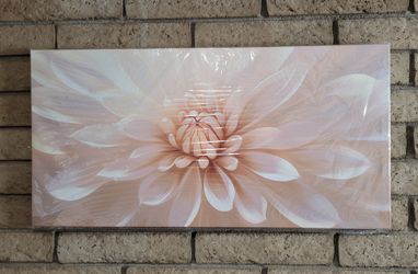 Flower Wall Art 20x40"