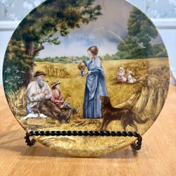 Wedgwood Limited Edition Collector Plate – Harvest Supper 1990