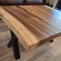 Handmade New Solid Hardwood Coffee Table - Brand New Just Made