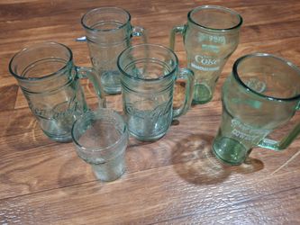 Vintage Coca-Cola cups