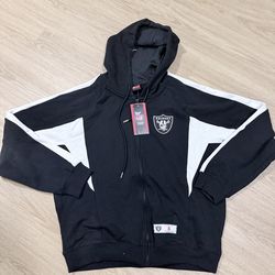 Raiders zip up hoodie