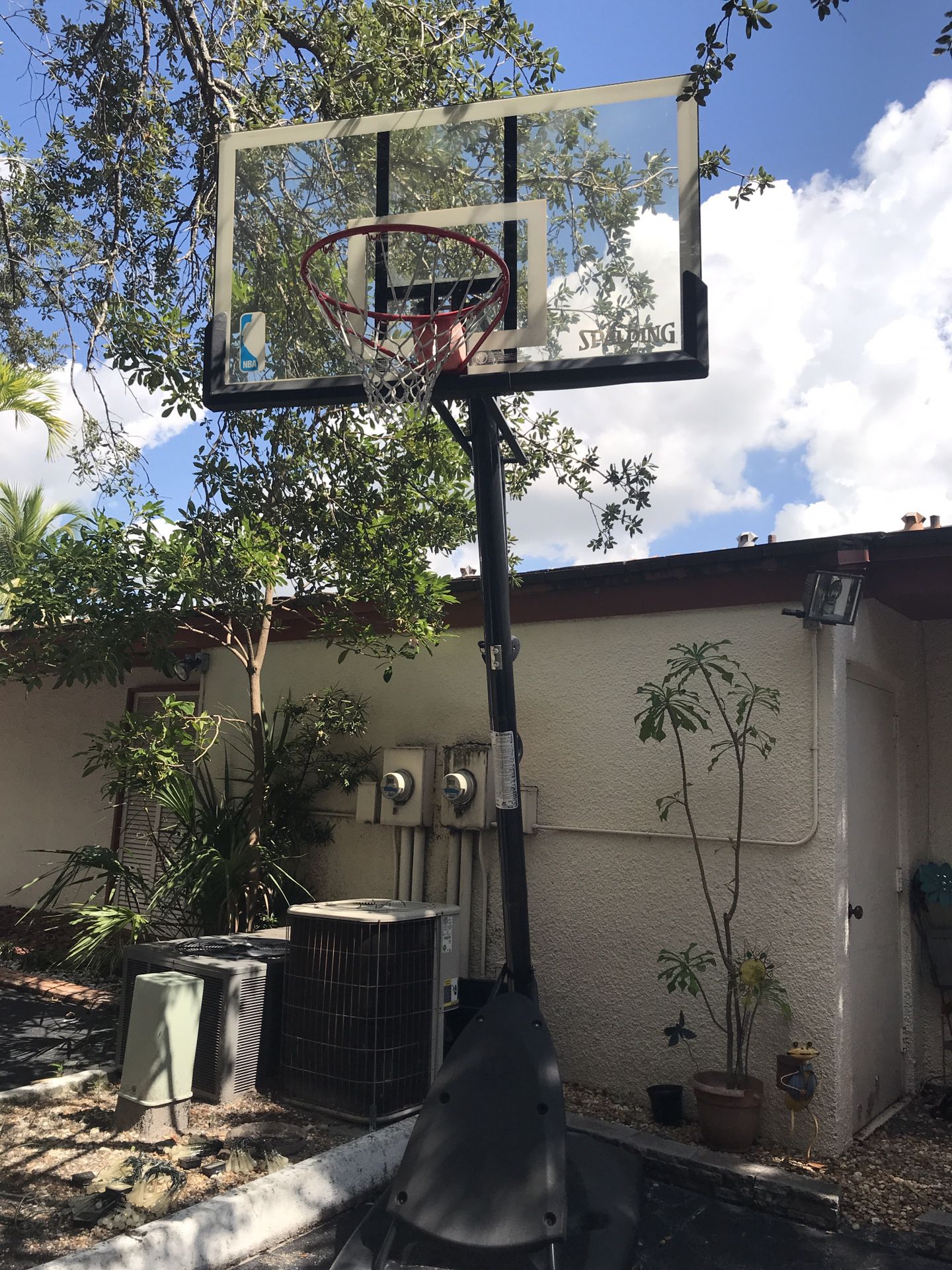 Spaulding NBA Adjustable Basket Ball hoop