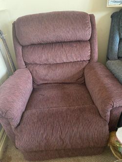 Lay z Boy- Maroon & 2nd Lay Z Boy- Navy