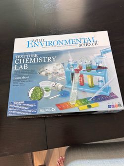 Wild Environmental Science Test Tube Chemistry Lab