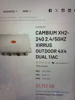 Outdoor WiFi device