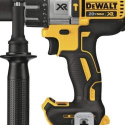Brand New Dewalt 20v Xr Brushless 3-Speed Hammer Drill Power Detect Tool Only $110