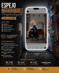 Customizable Instagram mirrors for businesses