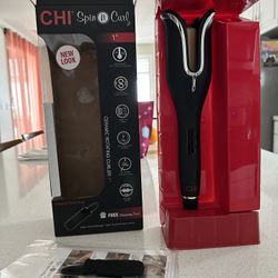 Chi Spin N Curl w/products 