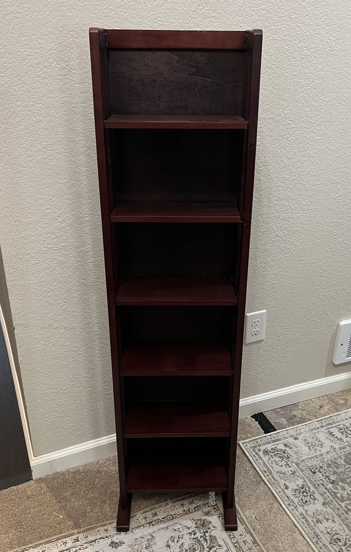 Dark Cherry Stain Bookshelf