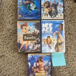 5 pack classic kids animal movies