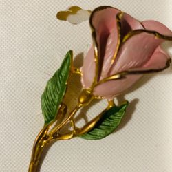 Rose brooch