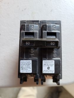 Siemens 60 amp 2 pole breaker
