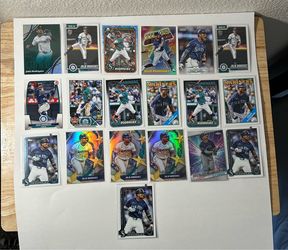 LOT OF 19 BASEBALL CARDS JULIO RODRIGUEZ TOPPS LOT #5