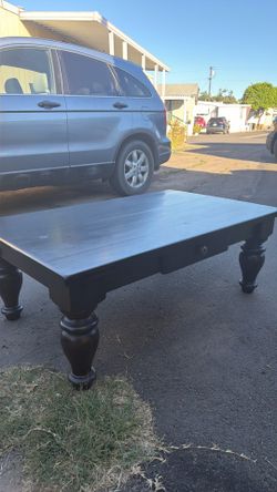 Center wood table Dark brown