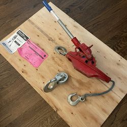 Wyeth Scott 3 ton more power puller