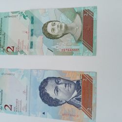Lot Of 4 Banknotes - Venezuela 