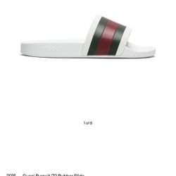 Gucci Pursuit Slide White