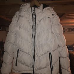 White Puffer Jacket
