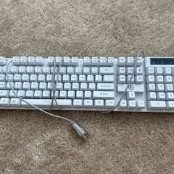 Gaming Keyboard Mouse Combo, LED RGB Backlit 104 Keys, for PS4/PS3/Xbox One And 360