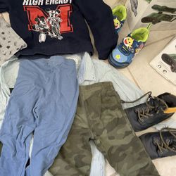 All Of These Boys Clothes And Shoes 