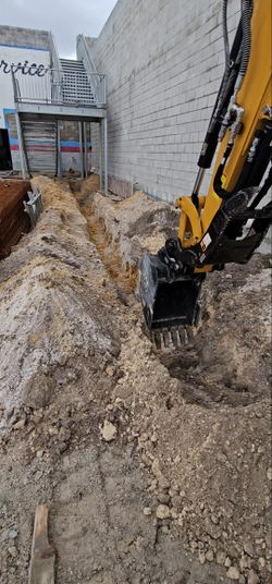 Excavación, Bobcat, Demolición, Dump, Cut Concrete