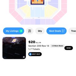 Clippers Vs suns Tickets