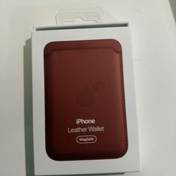 apple iphone leather wallet