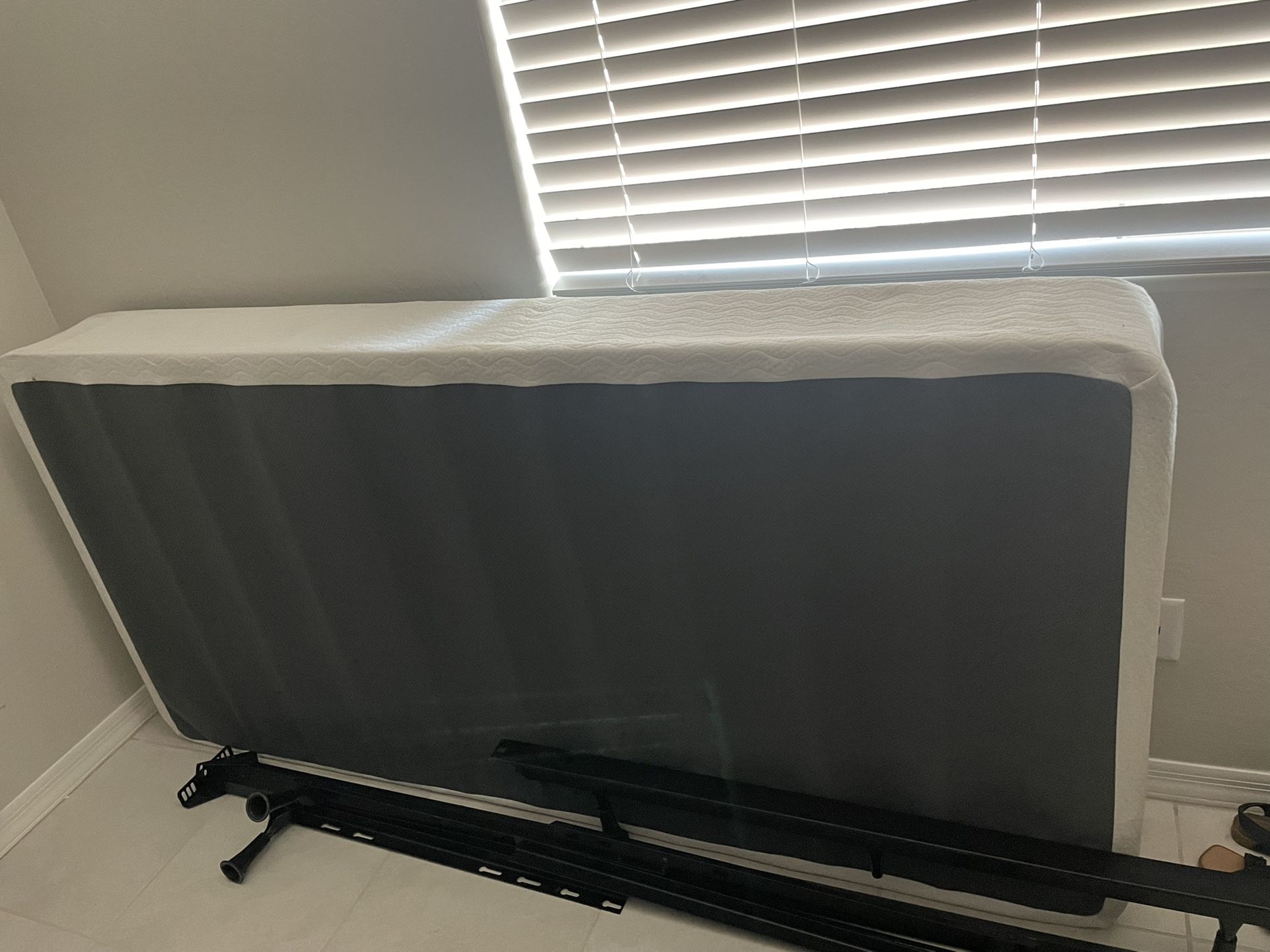 Espresso Dresser Cubby And Twin Bed Frame